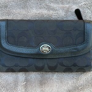 Coach Black Wallet